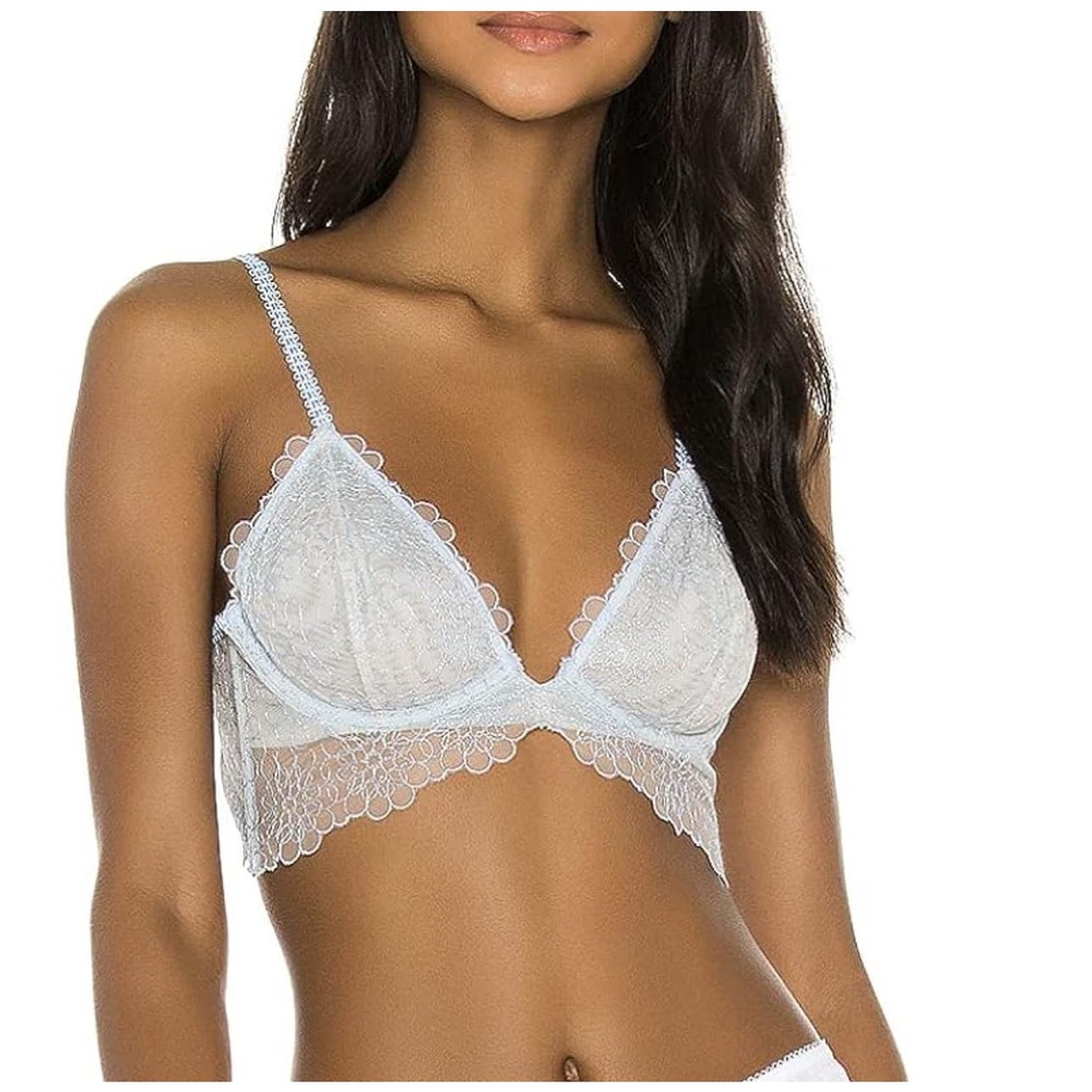 Intimately Free People 34C Lucia underwire bra baby blue